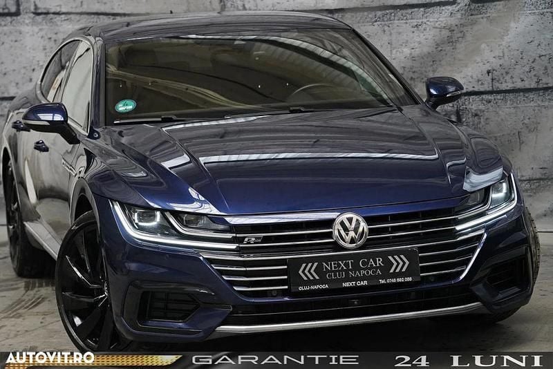Albastru Utilizat 2018 VW Arteon R-line Berlinǎ | 21.550 EUR (Preț OK) - Imagine 1/4