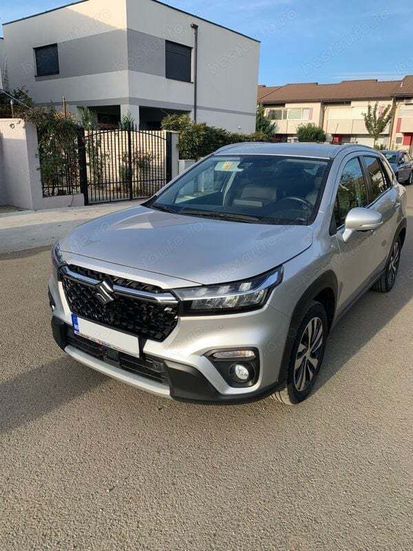 Argintiu Utilizat 2022 Suzuki SX4 S-Cross SUV | 24.500 EUR (Scump) - Imagine 1/4
