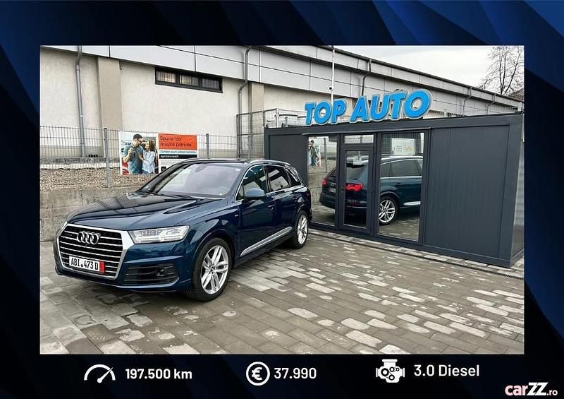 Alte culori Utilizat 2019 Audi Q7 S-Line SUV | 37.999 EUR (Preț OK) - Imagine 1/4