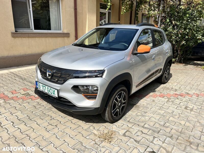 Argint Utilizat 2023 Dacia Spring Hatchback | 10.990 EUR (Preț OK) - Imagine 1/4