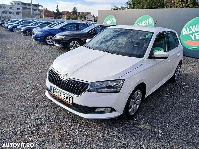 Culoarealb Utilizat 2021 Skoda Fabia Ambition Hatchback | 10.350 EUR (Preț OK) - Imagine 1/4