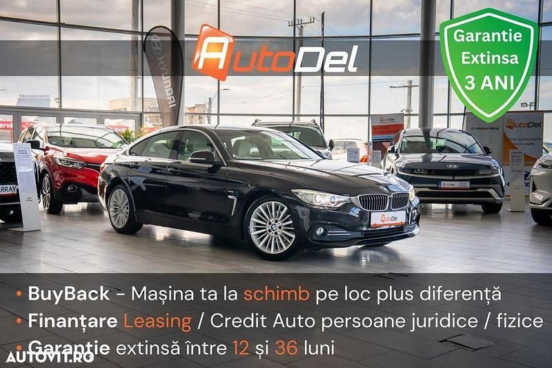 Negru Utilizat 2015 BMW 420 Gran Coupé Luxury Line Coupe | 14.750 EUR (Preț OK) - Imagine 1/4