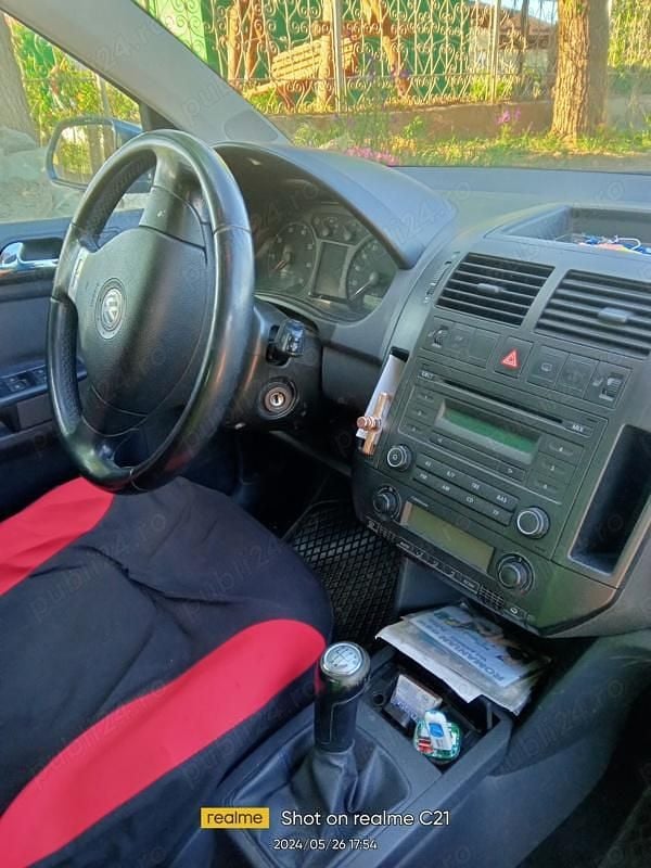 Second-hand VW Polo 59 CP (43 kW) 2008 Albastru Berlinǎ