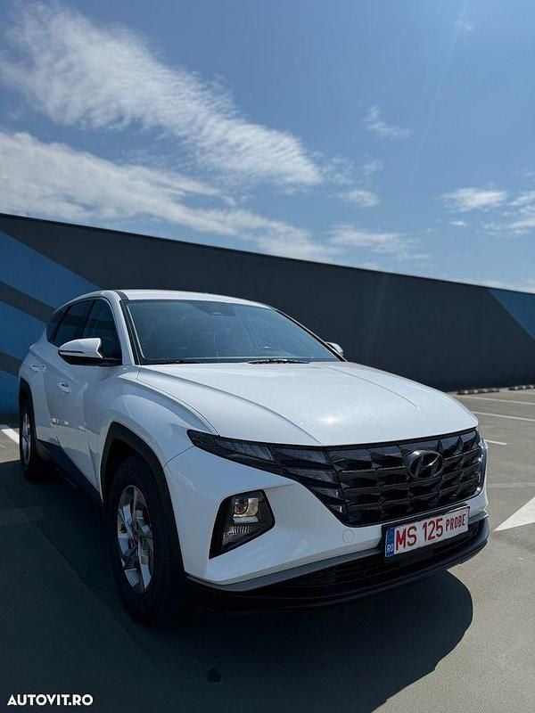 Culoarealb Utilizat 2021 Hyundai Tucson SUV | 21.999 EUR (Preț bun) - Imagine 1/4