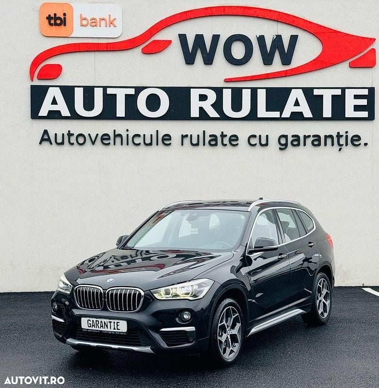 Culoarenegru Utilizat 2016 BMW X1 xLine SUV | 11.590 EUR (Preț bun) - Imagine 1/4