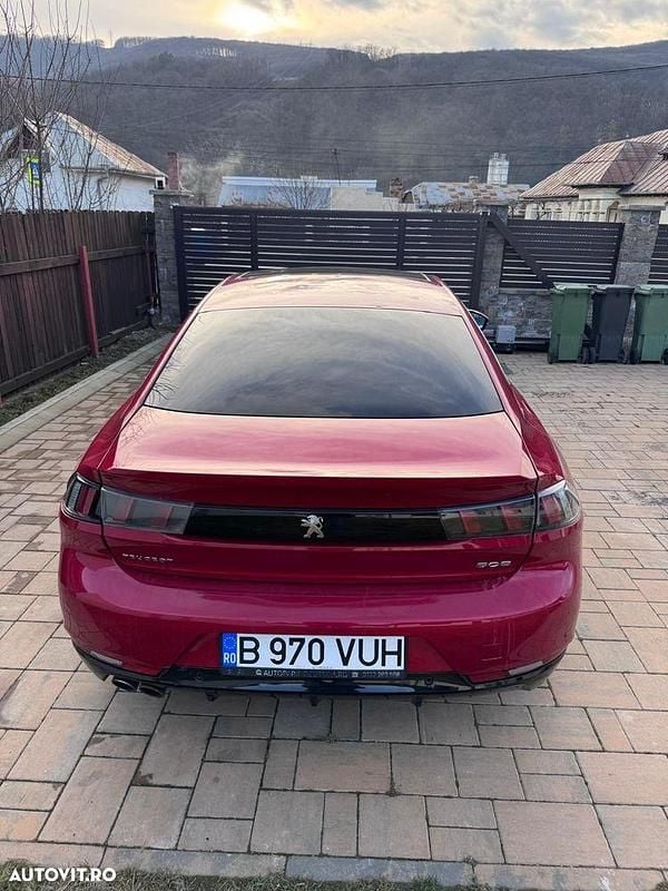 Second-hand Peugeot 508 Allure 163 CP (119 kW) 2019 Culoarerosu Cabrio