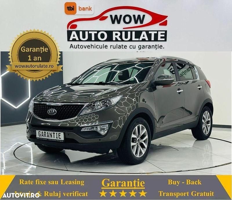 Culoaremaro Second-hand 2014 Kia Sportage Vision SUV | 8.990 EUR (Preț OK) - Imagine 1/4