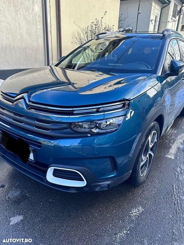 Second-hand Citroën C5 Aircross Live 130 CP (95 kW) 2019 Culoareverde SUV