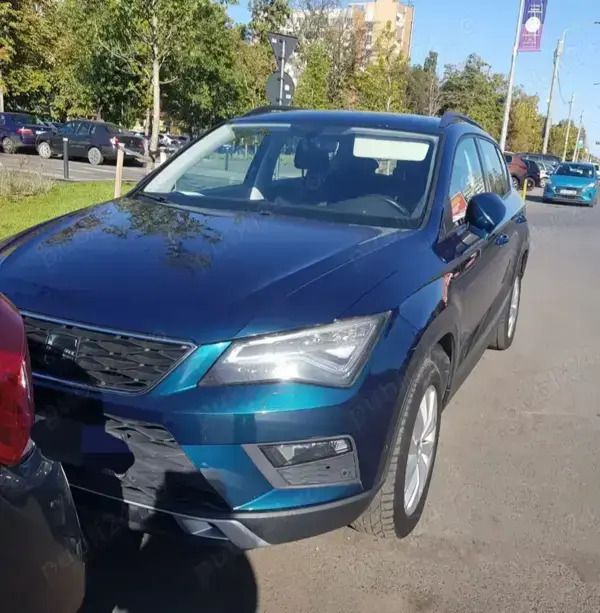 Albastru Utilizat 2018 Seat Ateca Style SUV | 16.000 EUR (Super Preț) - Imagine 1/4