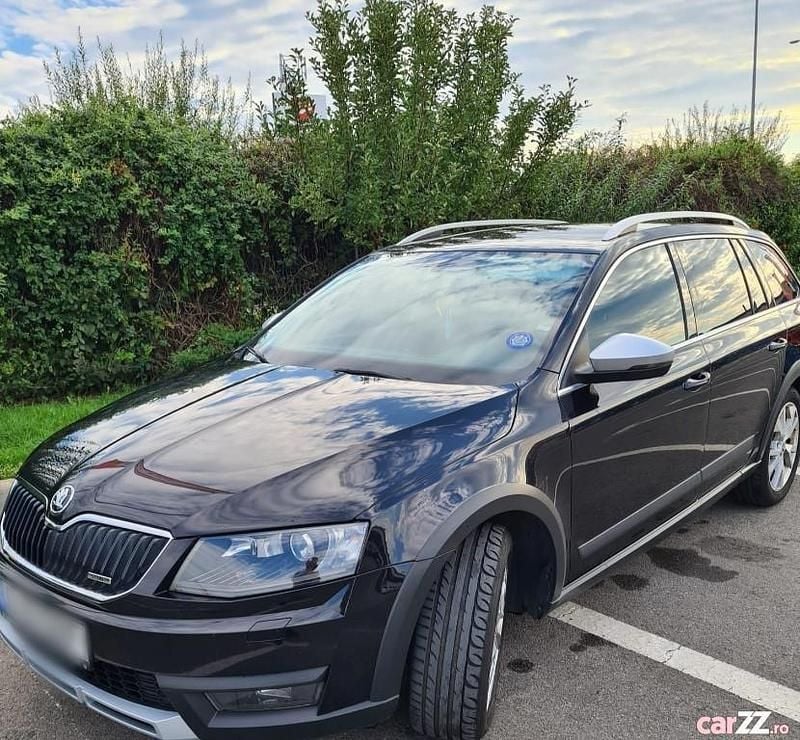 Second-hand Skoda Octavia Scout Scout 4x4 150 CP (110 kW) 2016 Negru Break