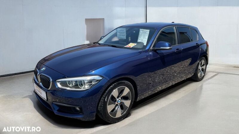 Albastru Utilizat 2016 BMW 116 Advantage Hatchback | 8.890 EUR (Preț OK) - Imagine 1/4