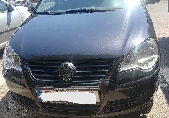 Negru Utilizat 2008 VW Polo Hatchback | 3.500 EUR (Scump) - Imagine 1/4