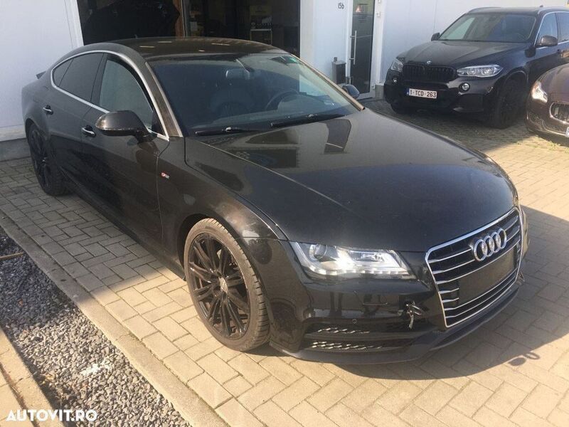 Negru Utilizat 2014 Audi A7 Hatchback | 9.500 EUR - Imagine 1/4