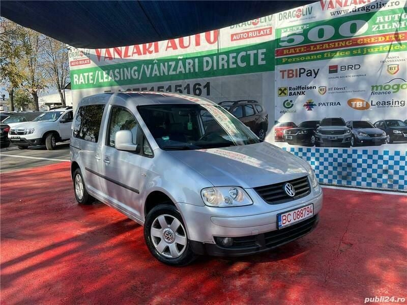 Argintiu Utilizat 2009 VW Caddy Monovolum | 3.799 EUR - Imagine 1/4