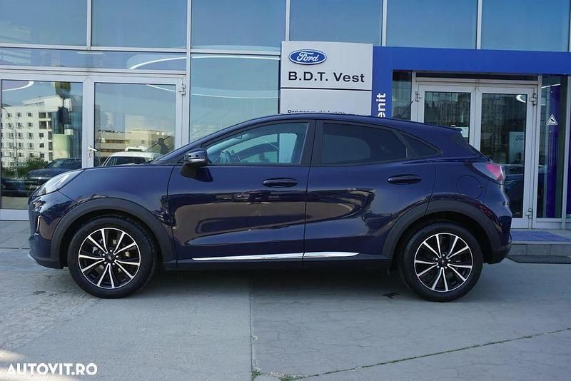 Second-hand Ford Puma Titanium 125 CP (91 kW) 2021 Albastru SUV