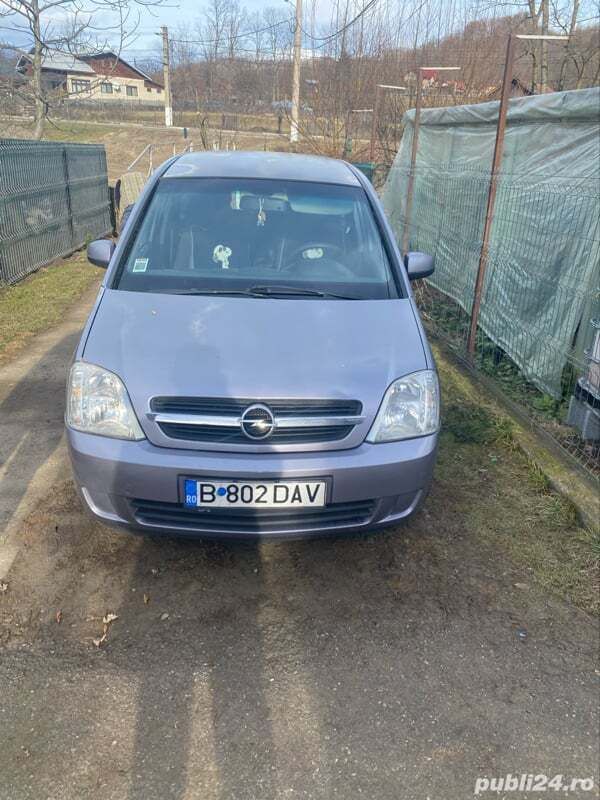 Gri Utilizat 2005 Opel Meriva Edition Monovolum | 2.200 EUR (Preț OK) - Imagine 1/4