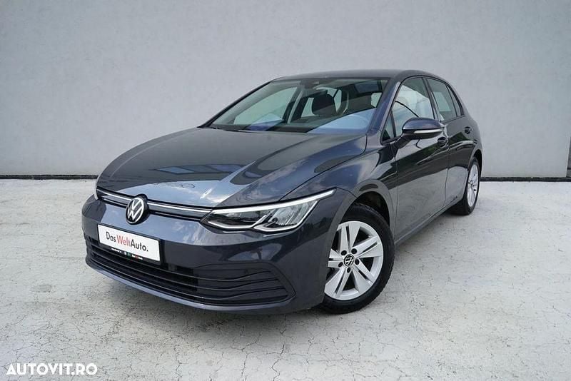 Culoarenegru Utilizat 2021 VW Golf VIII Life Hatchback | 14.499 EUR (Preț OK) - Imagine 1/4