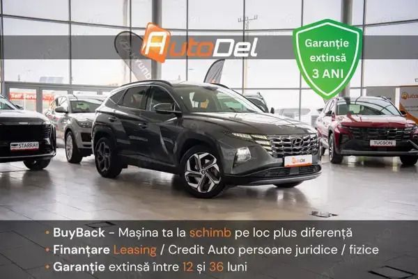 Gri Utilizat 2021 Hyundai Tucson SUV | 23.549 EUR (Preț OK) - Imagine 1/4
