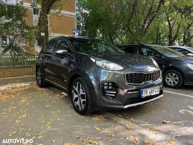 Culoaregri Utilizat 2017 Kia Sportage GT-Line SUV | 12.500 EUR (Super Preț) - Imagine 1/4