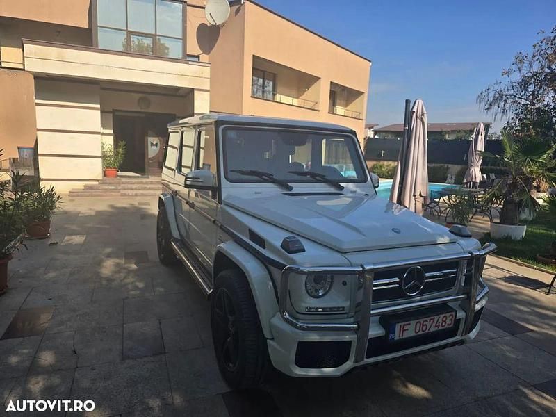 Culoarealb Utilizat 2014 Mercedes G63 AMG AMG SUV | 55.999 EUR - Imagine 1/4