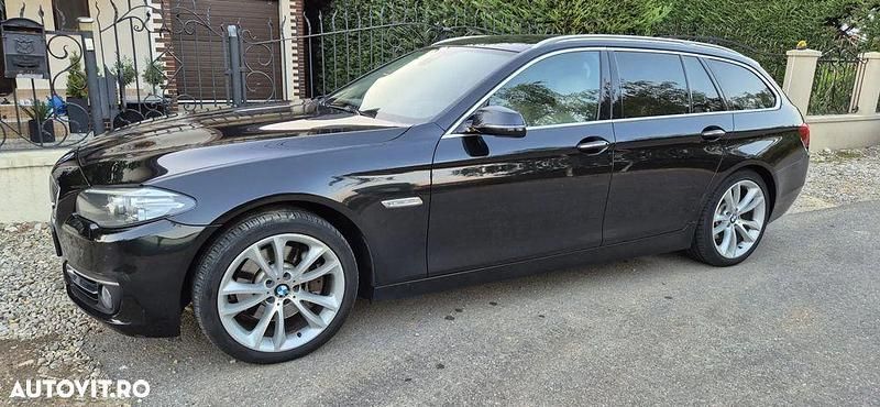 Culoarenegru Utilizat 2013 BMW 525 Luxury Line Break | 11.800 EUR (Preț OK) - Imagine 1/4