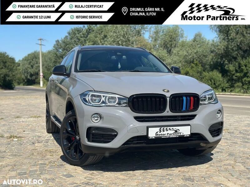 Gri Utilizat 2018 BMW X6 SUV | 36.490 EUR (Scump) - Imagine 1/4