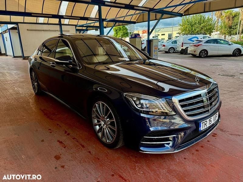 Culoarenegru Utilizat 2019 Mercedes S350 Berlinǎ | 40.000 EUR (Super Preț) - Imagine 1/4