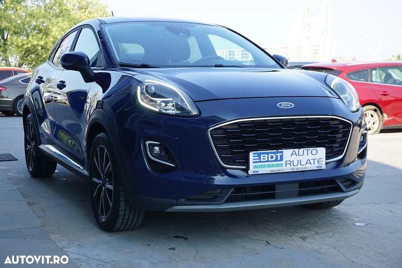 Second-hand Ford Puma Titanium 125 CP (91 kW) 2021 Albastru SUV