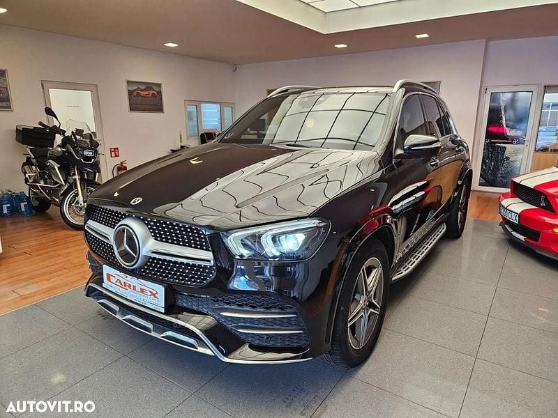 Culoarenegru Utilizat 2022 Mercedes GLE350 AMG line SUV | 55.900 EUR (Preț OK) - Imagine 1/4