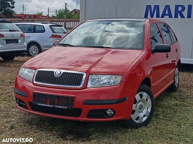 Rosu Utilizat 2007 Skoda Fabia Comfort Break | 1.800 EUR (Puțin scump) - Imagine 1/4