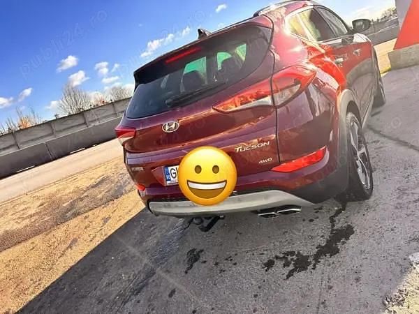 Second-hand Hyundai Tucson 185 CP (136 kW) 2017 Rosu SUV