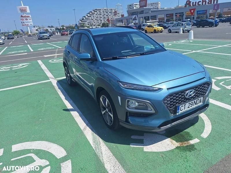 Albastru Utilizat 2017 Hyundai Kona Premium SUV | 13.900 EUR (Preț bun) - Imagine 1/4