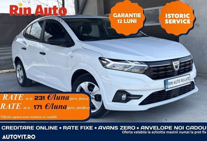Alb Utilizat 2021 Dacia Logan Essentiel Berlinǎ | 8.990 EUR (Preț OK) - Imagine 1/4
