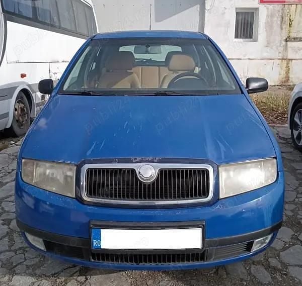 Second-hand Skoda Fabia 75 CP (55 kW) 2001 Albastru Hatchback