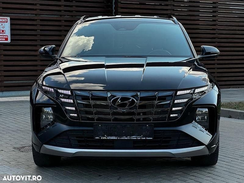 Negru Utilizat 2023 Hyundai Tucson Premium SUV | 31.490 EUR (Preț OK) - Imagine 1/4