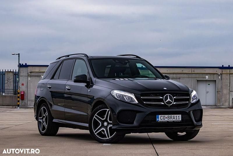 Second-hand Mercedes GLE350 AMG line 258 CP (189 kW) 2016 Culoarenegru SUV