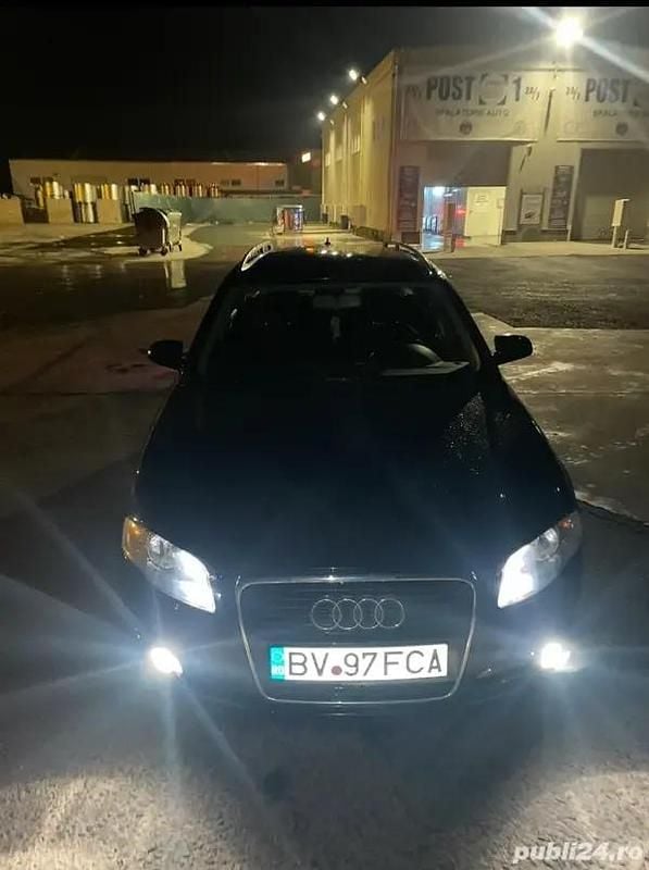Negru Utilizat 2008 Audi A4 S-Line Break | 2.500 EUR (Super Preț) - Imagine 1/4