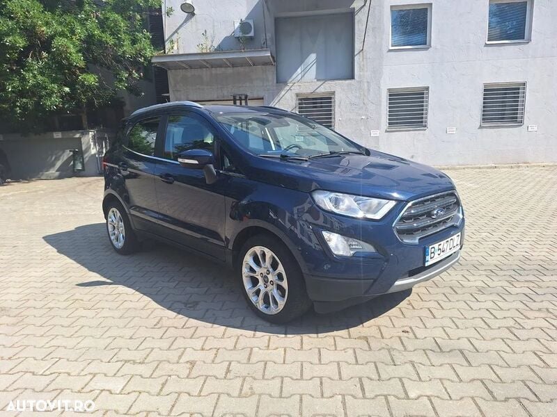 Albastru Utilizat 2020 Ford Ecosport Titanium SUV | 10.900 EUR (Preț bun) - Imagine 1/4