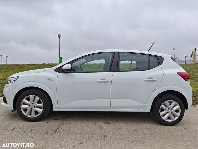 Second-hand Dacia Sandero Comfort 65 CP (47 kW) 2022 Culoarealb