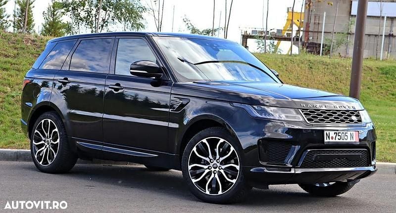 Culoarenegru Utilizat 2019 Land Rover Range Rover Sport HSE Dynamic SUV | 29.999 EUR (Preț OK) - Imagine 1/4