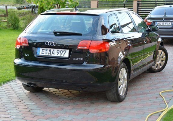 Second-hand Audi A3 140 CP (102 kW) 2007 Negru Berlinǎ