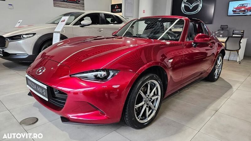 Rosu Nouă 2024 Mazda MX5 Exclusive-Line Cabrio | 37.560 EUR - Imagine 1/4