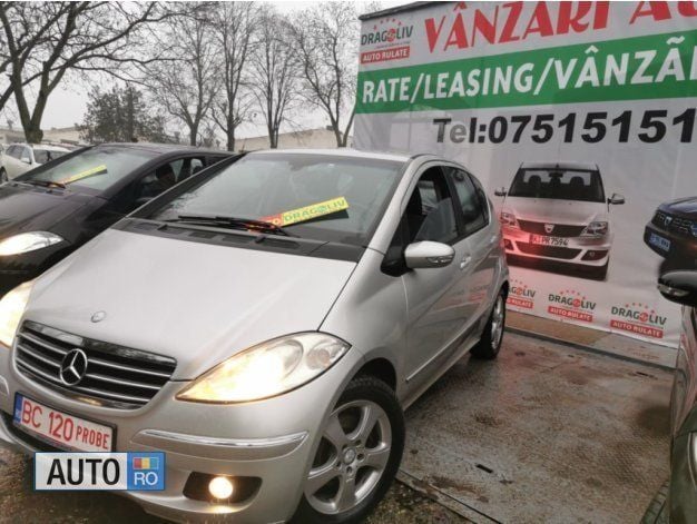 Second-hand Mercedes A180 110 CP (80 kW) 2007 Argintiu Hatchback