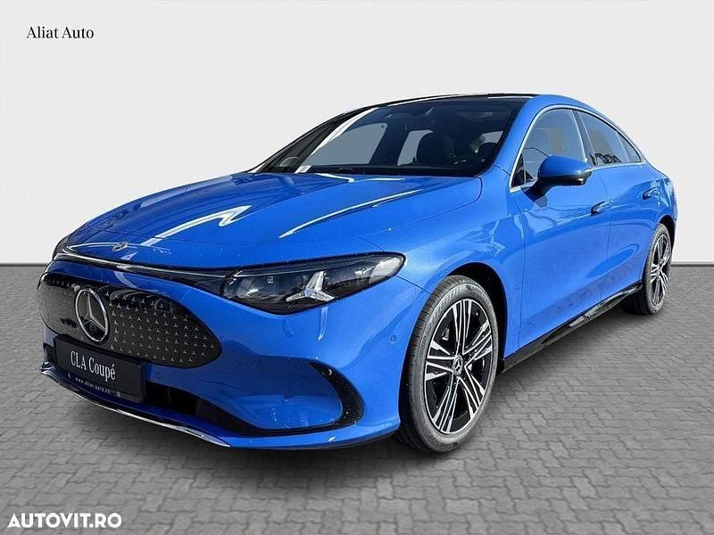 Culoarealbastru Utilizat 2025 Mercedes CLA 250+ Berlinǎ | 57.976 EUR - Imagine 1/4