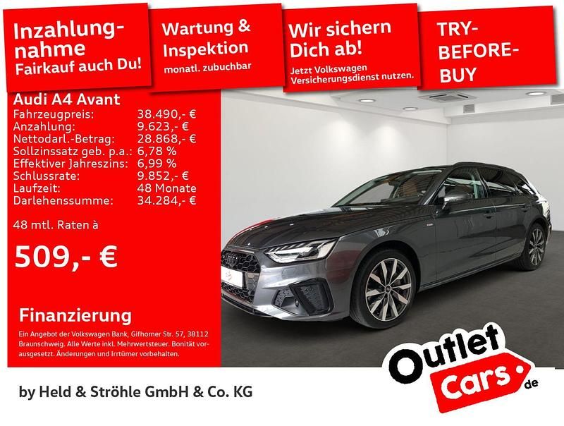 Utilizat 2022 Audi A4 S-Line Break | 41.563 EUR - Imagine 1/1