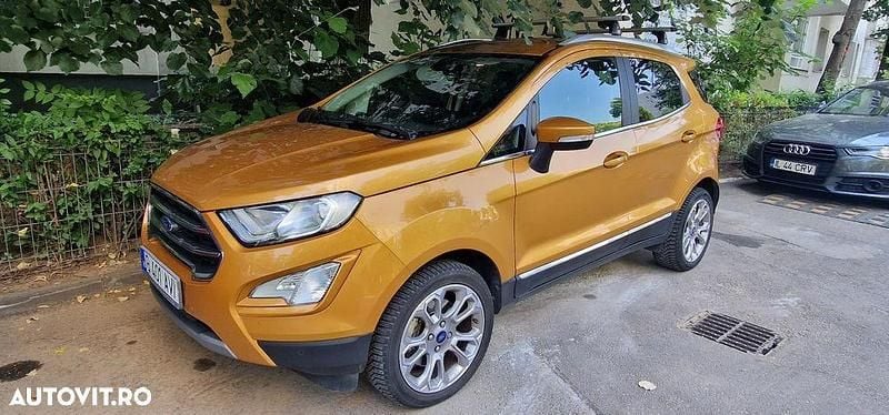 Galbeuriu Utilizat 2019 Ford Ecosport Titanium SUV | 10.499 EUR (Preț OK) - Imagine 1/4