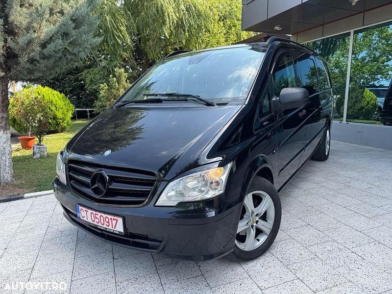 Negru Utilizat 2012 Mercedes Vito Monovolum | 12.750 EUR (Puțin scump) - Imagine 1/4