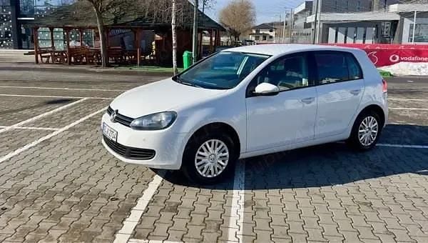 Second-hand VW Golf VI 105 CP (77 kW) 2011 Alb Hatchback