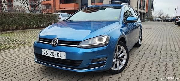 Albastru Utilizat 2015 VW Golf VII Highline Break | 7.999 EUR (Puțin scump) - Imagine 1/4