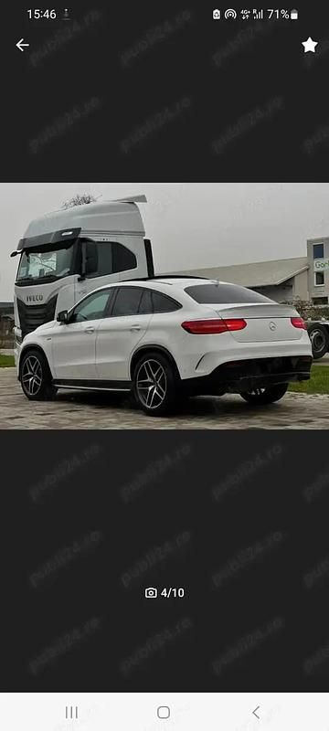 Second-hand Mercedes GLE450 AMG AMG 400 CP (294 kW) 2016 SUV
